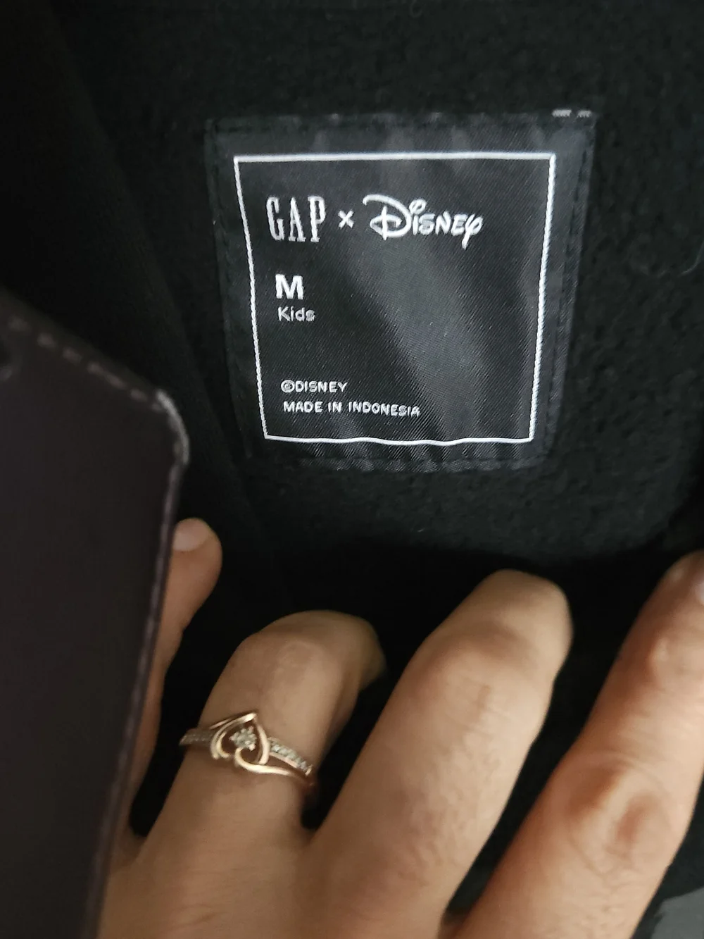 GAP x Mickey Mouse Black Hoodie